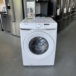 Samsung 4.5 Cu. Ft. White Front Load Washer - WF45TAW MGAR