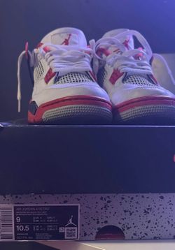 Jordan 4 retro ( fire red )