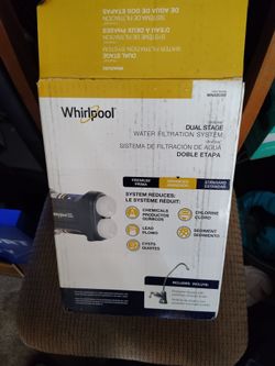 Whirlpool under the sink filtration system