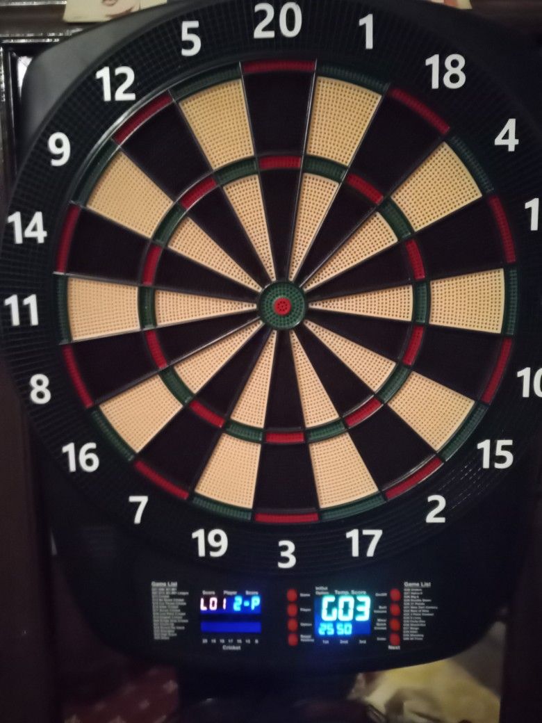 New Electronic Soft Tip Dart Board