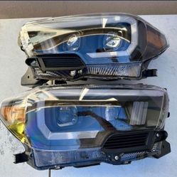 16-23 Toyota Tacoma LED Switchback Headlights Faros Calaveras Micas Luces