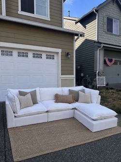 4 Piece Low Profile Modular Couch