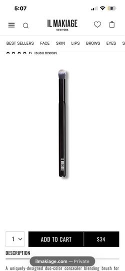 IL MAKIAGE #140 Concealer Blending Brush