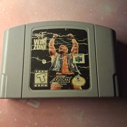 WWF Warzone N64 Game 