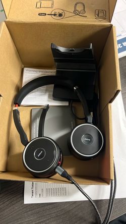 Jabra Evolve 75 Wireless Headset with Charging Stand
