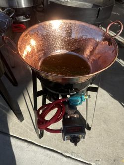 Copper Cazo Setup For Super Bowl Sunday! Cazo Stand And Burner