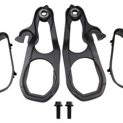 New Heavy Daty Front Car Tow Hooks Left & Right with Hardware B
