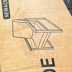 MCombo Faux Leather Chair with Metal Frame