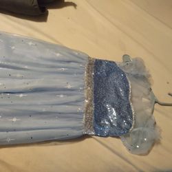 Disfraz  De Elsa Talla 12 