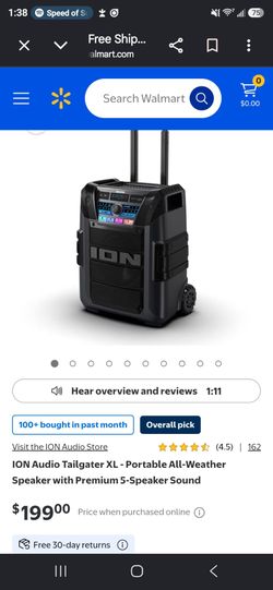 Ion outdoor speaker