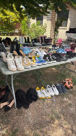 Mixed Lot of Used Shoes – Various Styles