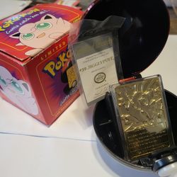 2 Pokemon Gold Plated Trading Cards And Mario Commemorative LAUNCH $250 for  Sale in Huntington Beach, CA - OfferUp