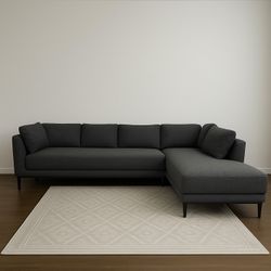 Extra Large Black Sectional