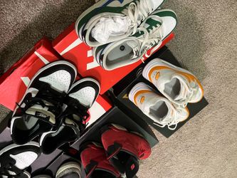 Throw me offers Nikes Jordan’s size 6-7 boys