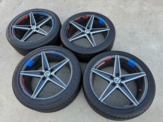 Rims 20 PINNACLE 5x114.3 rines and tires 5 lugs rims wheels