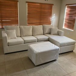 Sectional With Ottoman Brand New ¡¡NOW IN STOCk!!