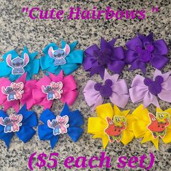 New Handmade Hairbows