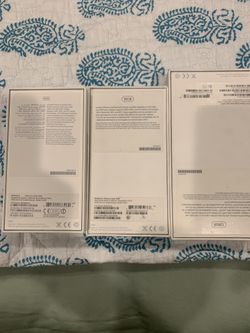 iPhone 5s,6s, 6s plus empty boxes