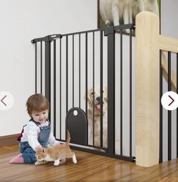 Baby/ Pet Gate W Door