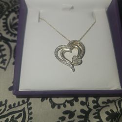 Beautiful Gold Plated Heart Necklace