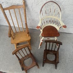 Assorted Tiny Decorative Chairs