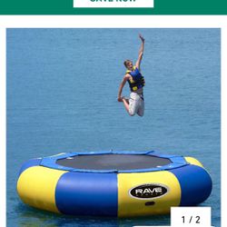 Rave Water Sports Trampoline - Price Negotiable! 