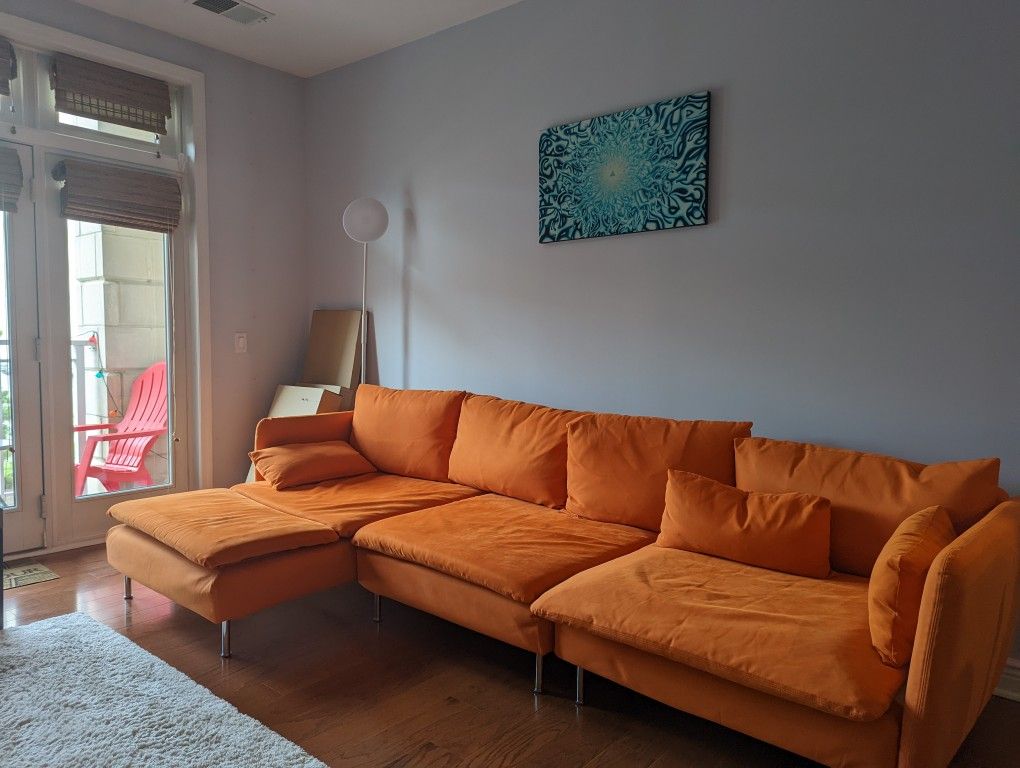 IKEA soderhamn Sofa - Like New; 1 Year Old. Dimensions In Next Picture