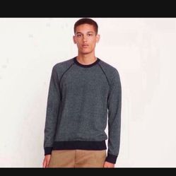 VINCE BIRDSEYE WOOL/CASHMERE SWEATER Size Medium  