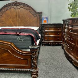 SOLID WOOD BEDROOM SETS ON SALE NOW 🚨 