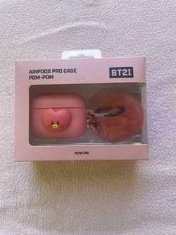 BY21 AirPods Pro case and keychain, new