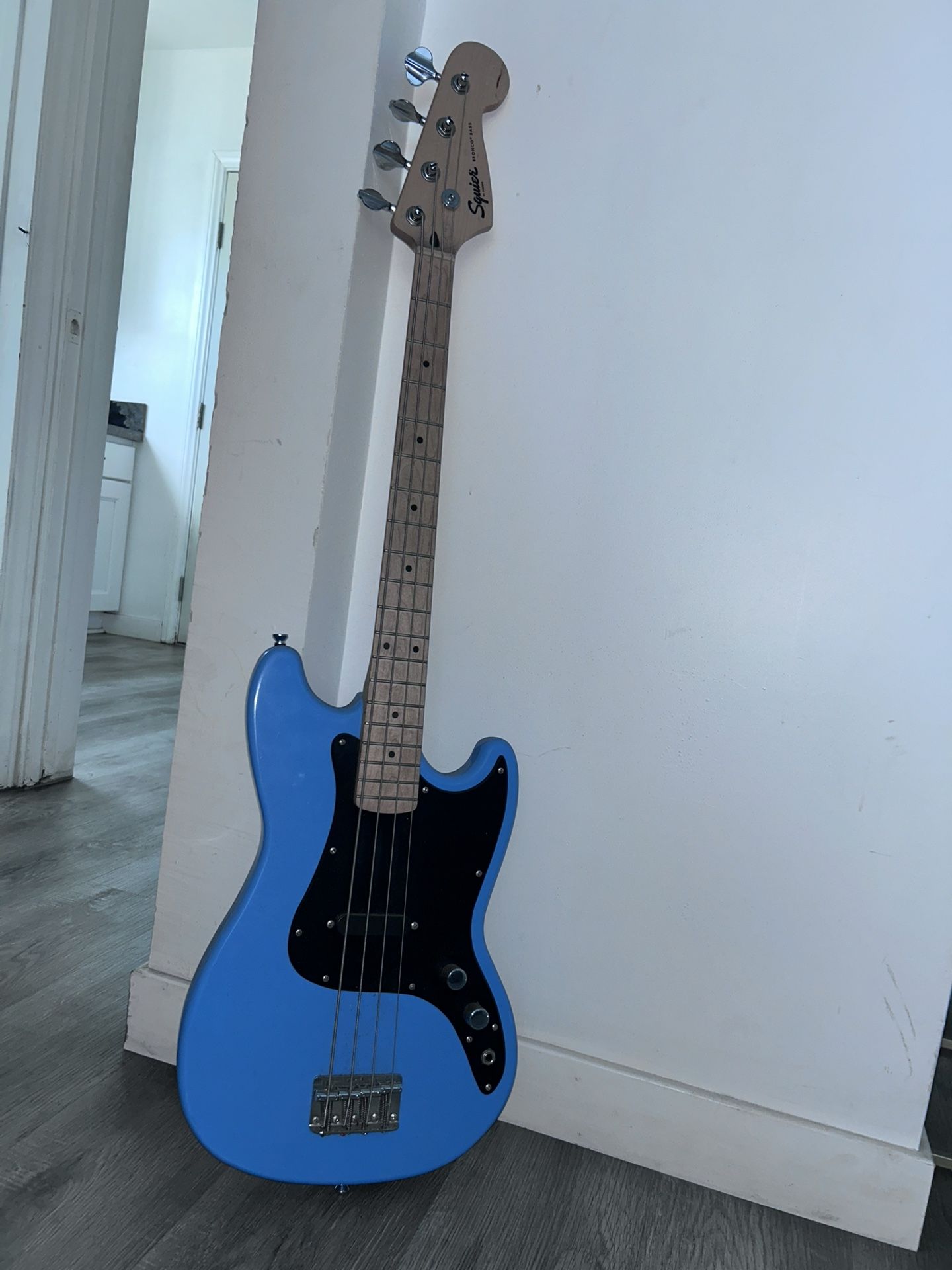 Squier electric bass