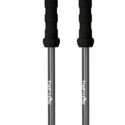 Trekking Poles for Hiking and Walking - Lightweight 7075 Aluminum with Metal Flip Lock and Natural Cork Grip, Walking Sticks