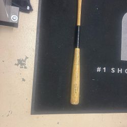 Vintage Mickey Mantle Baseball Bat Portland Public Schools