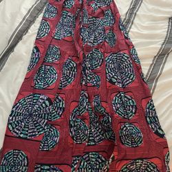 Africa Print Long skirt