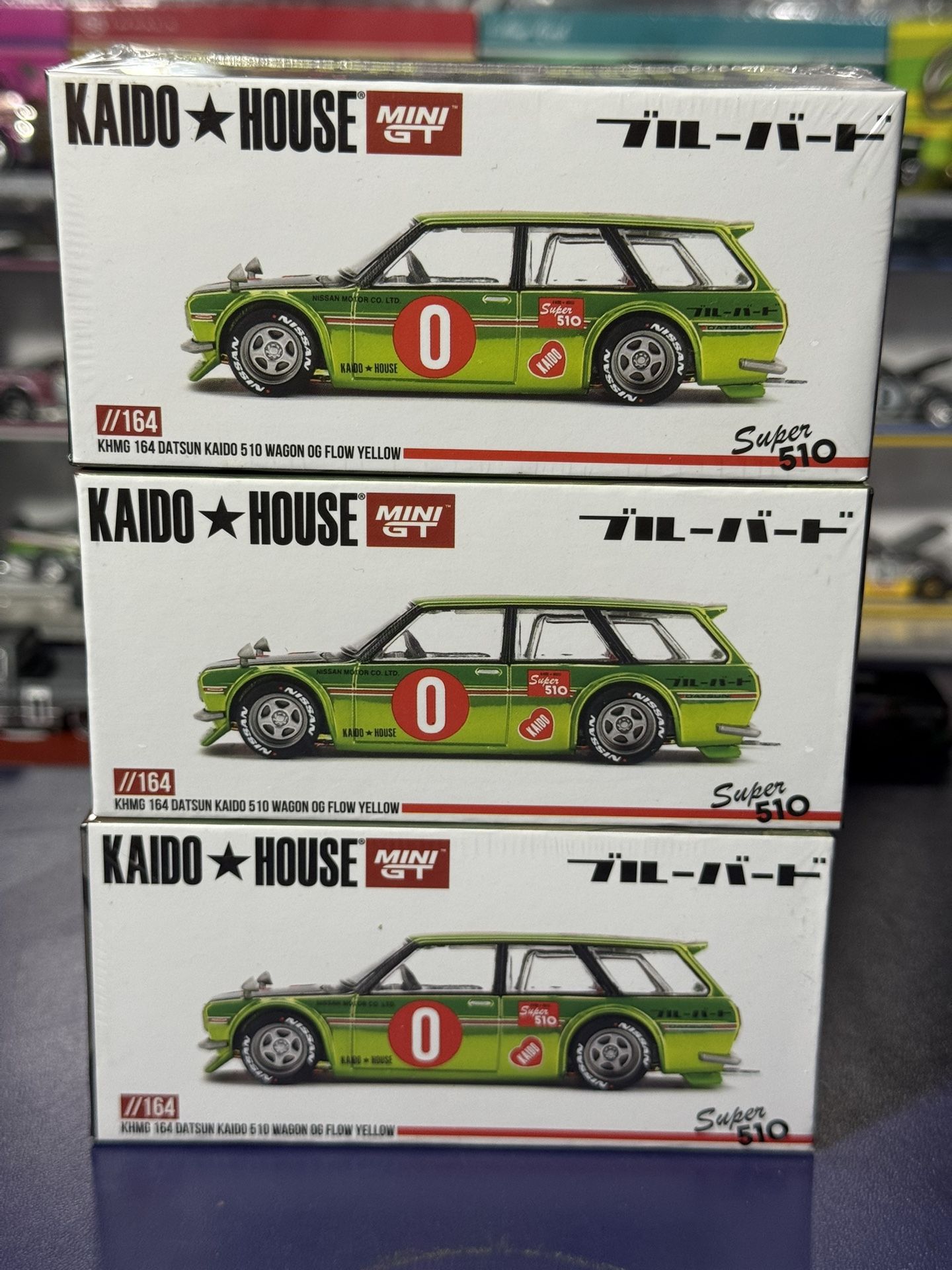 Kaido House Og Flo Datsun 510 All 3 !! 