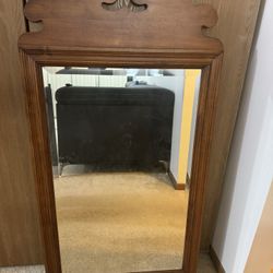 Antique 1980s Mirror 