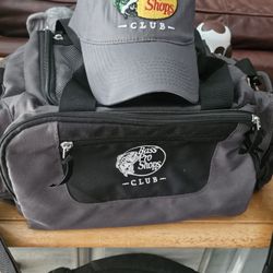 NEW Bass Pro Shop Duffle Bag And Hat