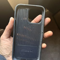 iPhone 16 Pro Black Otter Box Case