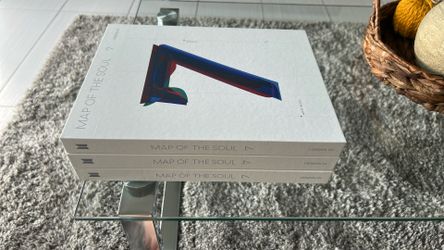 BTS MAP IF THE SOUL ALBUMS VERSION 1,3 AND 4