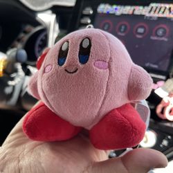 Authentic Kirby Plush Keychain 