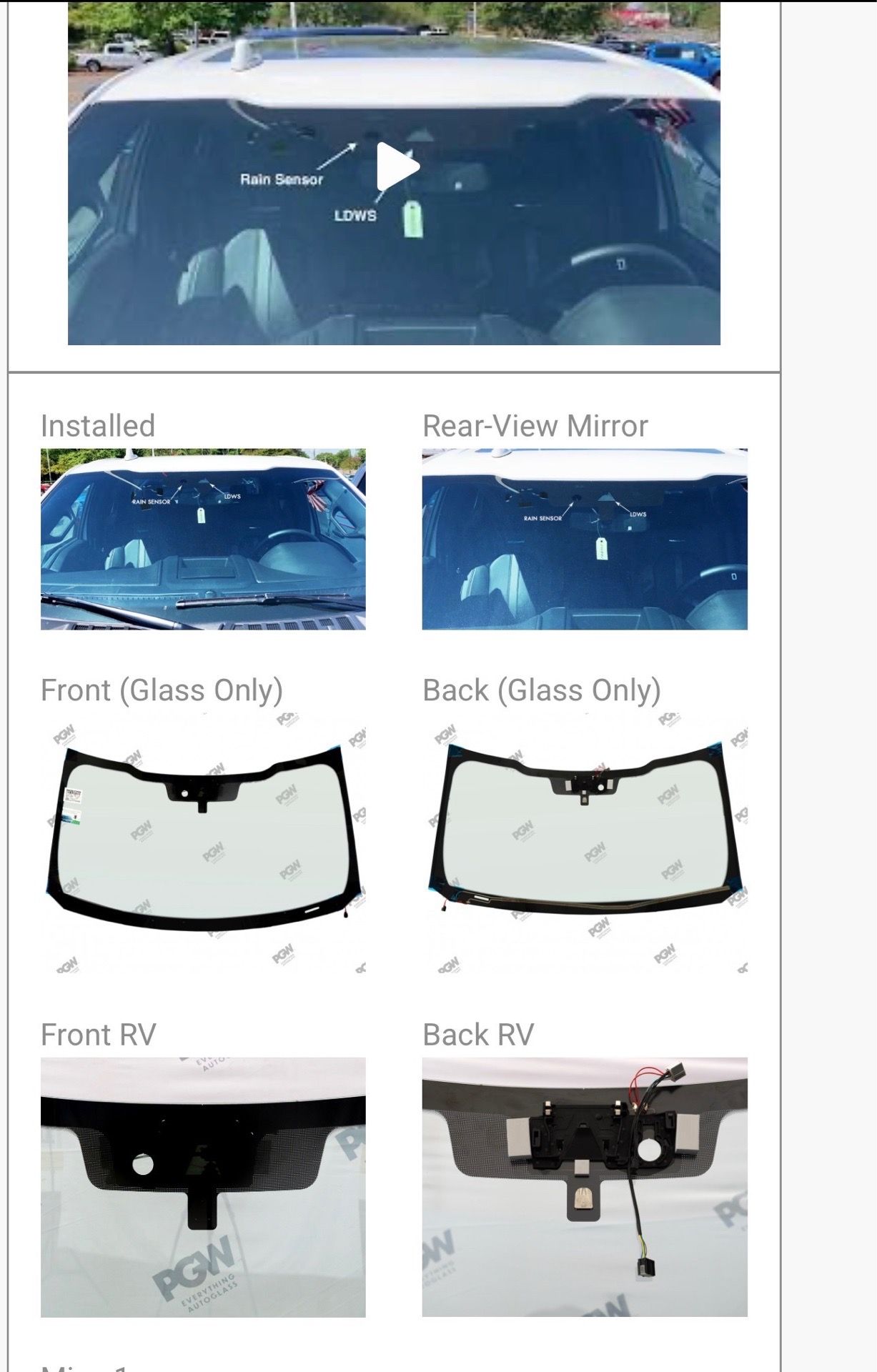 Windshield