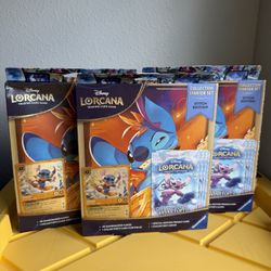 Brand New Sealed - Lorcana Winterspell Collection - Stitch Edition