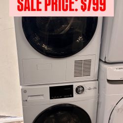 Apt Size Washer And Dryer Set 