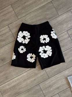 Denim tear shorts