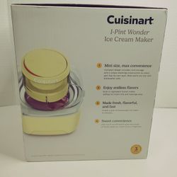 Cuisinart 1-Pint Wonder Ice Cream Maker