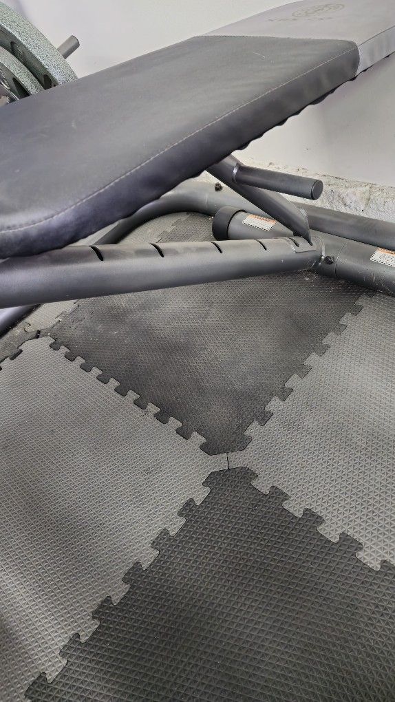 Gold´s Gym XRS 20 Olympic Workout Bench with Removable Preacher Pad Sports & Outdoors