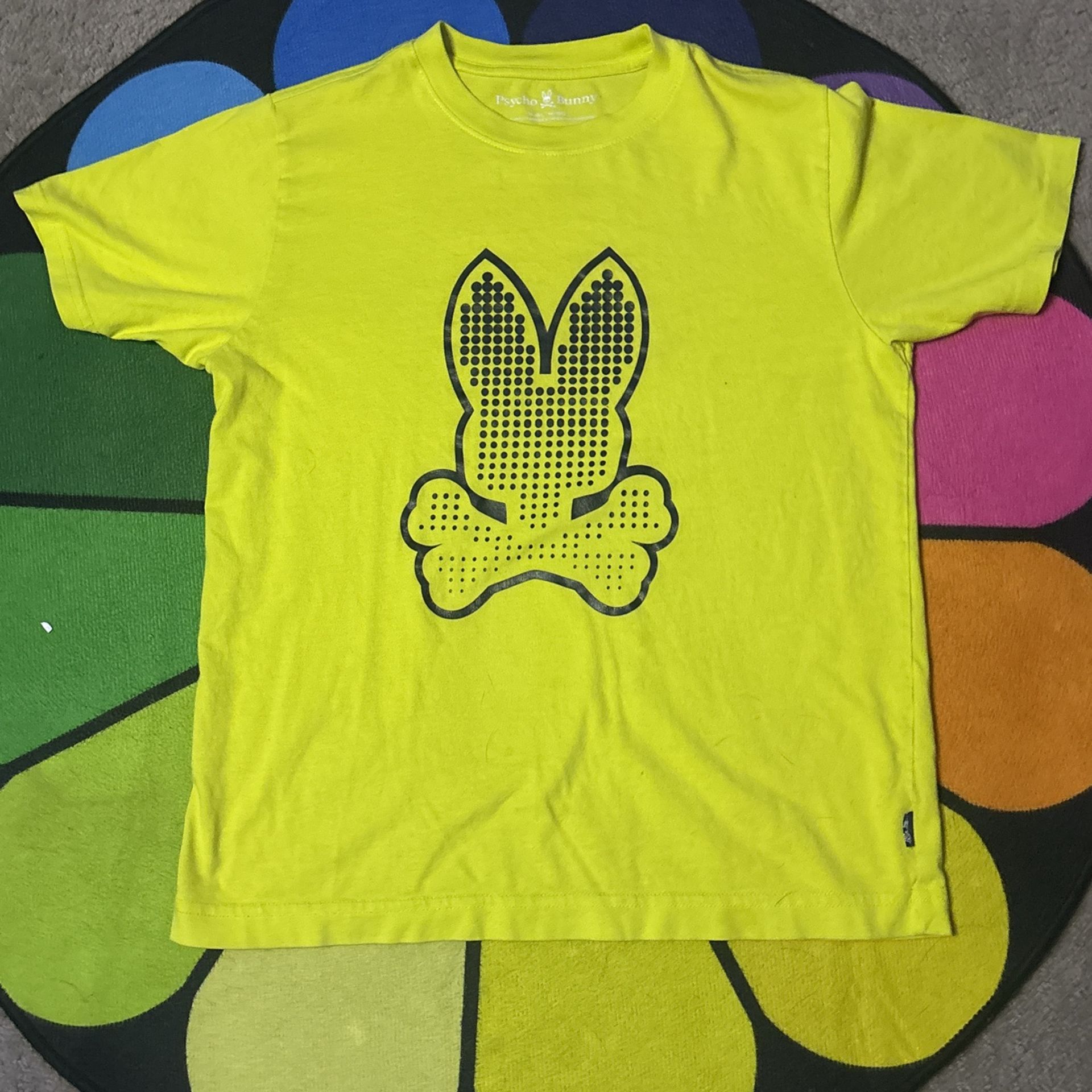 Green Phsycho Bunny Shirt