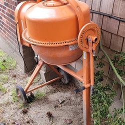 Harbor Freight Cement Mixer Used Twice