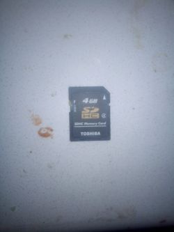 4GB SD card