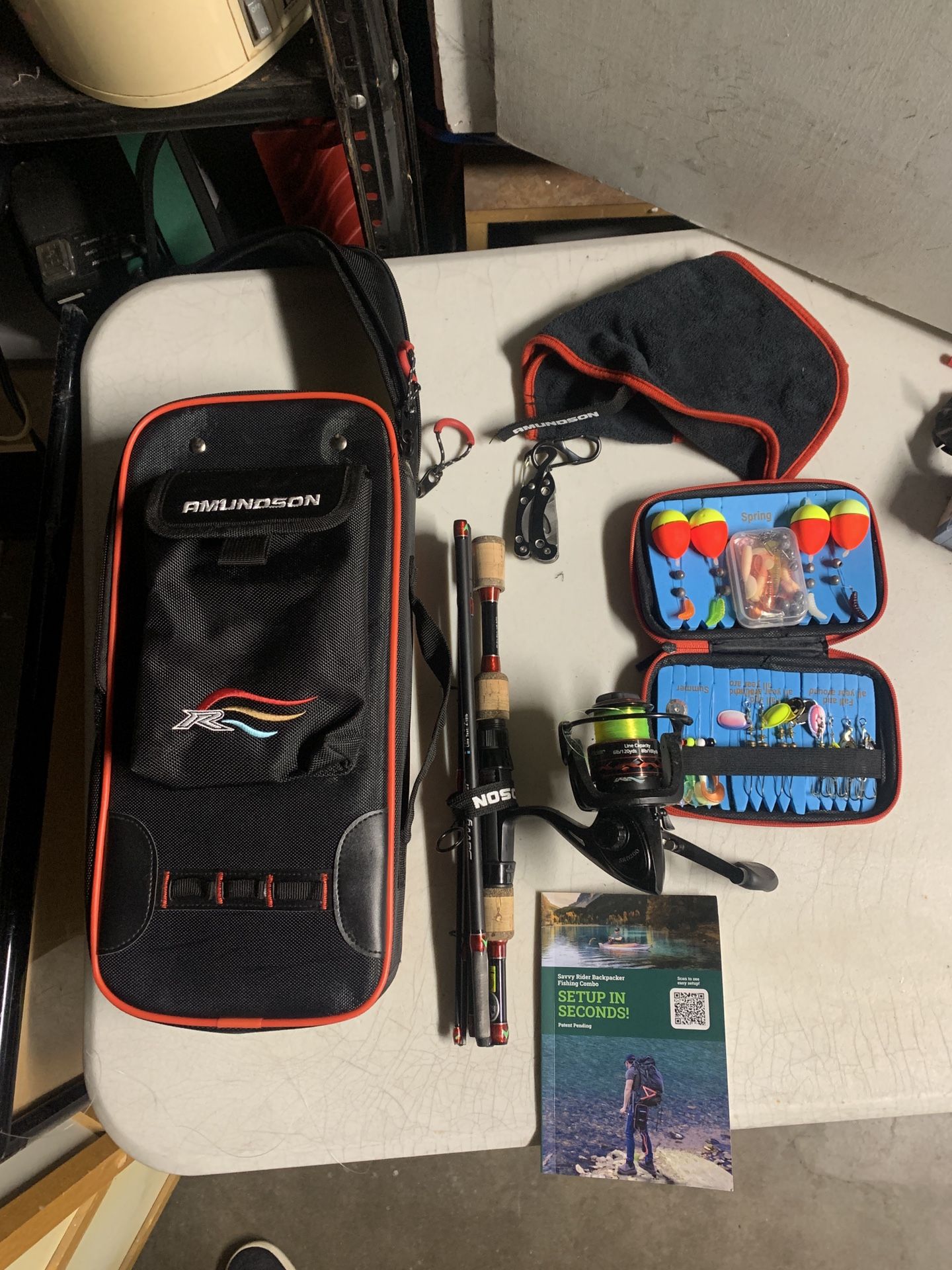 Amundson Backpacker Fishing Kit